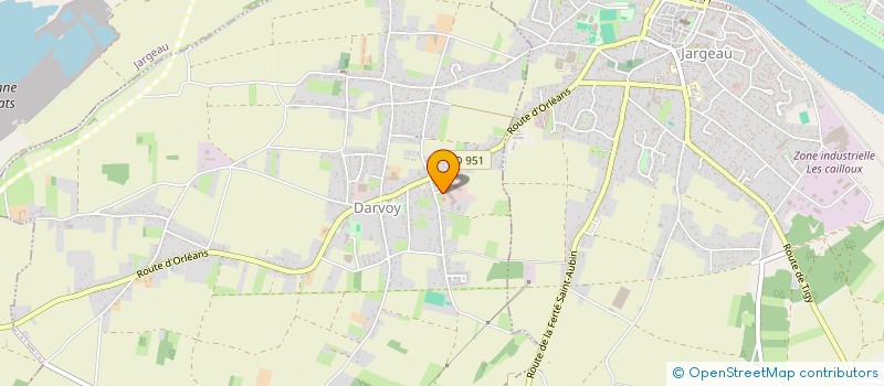 localisation de l'entreprise RAVALEMENT ORLEANAIS SARL à DARVOY