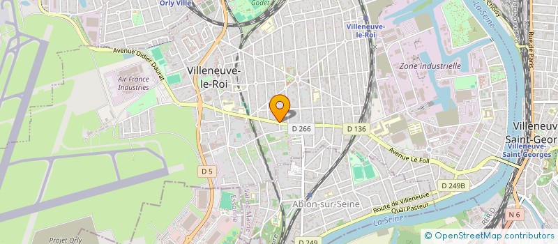 localisation de l'entreprise RAVALEMENT PROFESSIONNEL PARISIEN à VILLENEUVE-LE-ROI