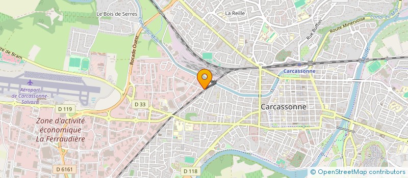 localisation de l'entreprise RAVALEMENTS DU MIDI ABDESLEM FRERES à CARCASSONNE