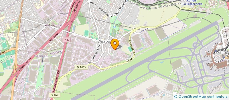 localisation de l'entreprise RAVALEX à WISSOUS