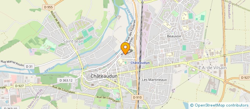 localisation de l'entreprise RAVALISO28 à CHATEAUDUN