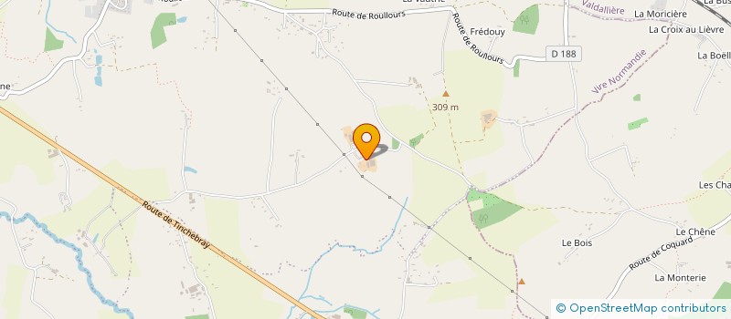 localisation de l'entreprise RAVANE  VIRE-NORMANDIE