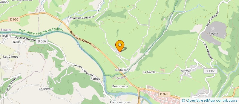 localisation de l'entreprise RAVANEL IMMO  COUBISOU