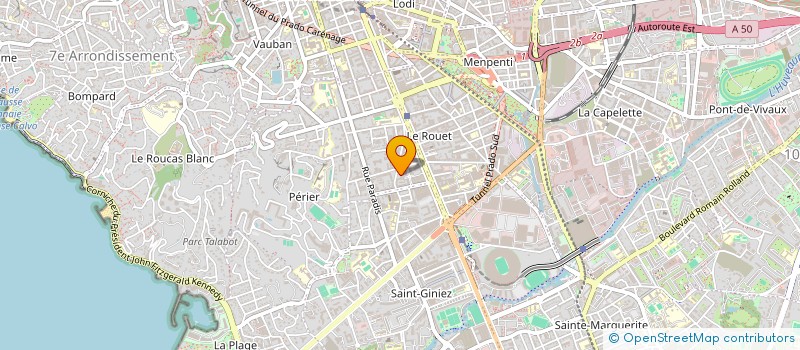 localisation de l'entreprise RAVARANO  MARSEILLE