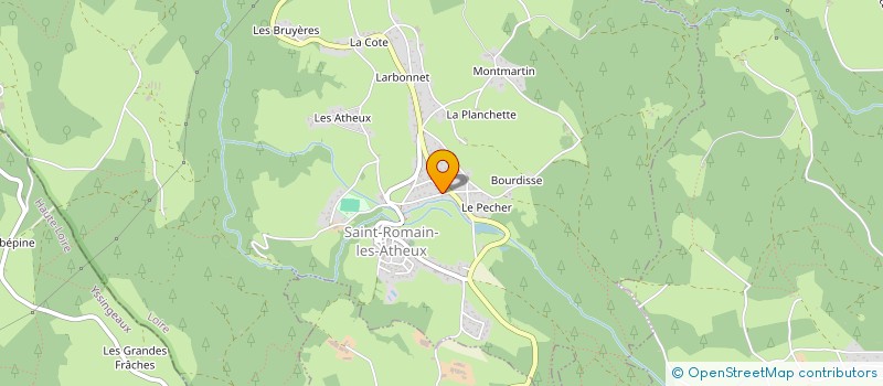 localisation de l'entreprise RAVARINE CAFE  SAINT-GENEST-MALIFAUX