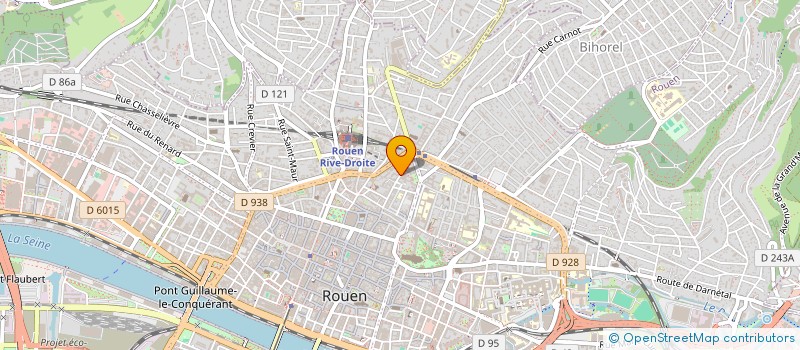 localisation de l'entreprise RAVARO-NGUYEN  ROUEN