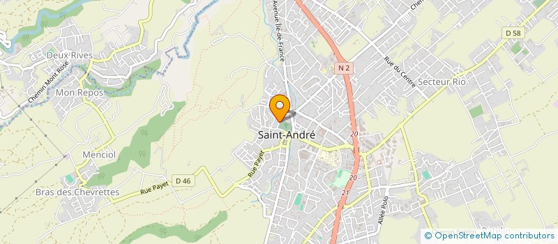 localisation de l'entreprise RAVAT IMPORT à SAINT-ANDRE