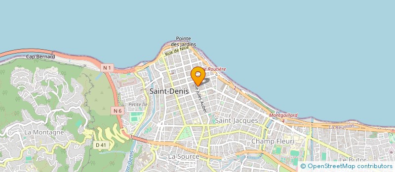 localisation de l'entreprise RAVATE CARRELAGES à SAINT-DENIS