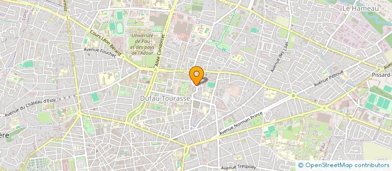 localisation de l'entreprise RAVE à PAU