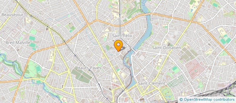 localisation de l'entreprise RAVE & LOVE à NANTES
