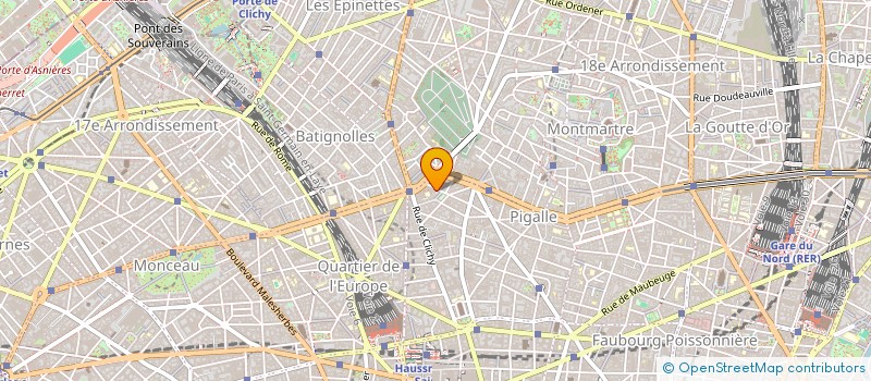 localisation de l'entreprise RAVEC SCI  PARIS