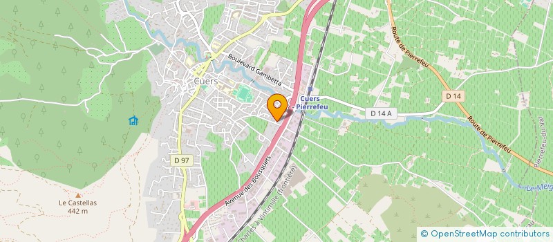 localisation de l'entreprise RAVEL PATRIMOINE  TOULON