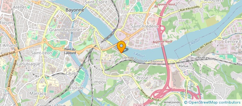 localisation de l'entreprise RAVEL PATRIMOINE à BAYONNE