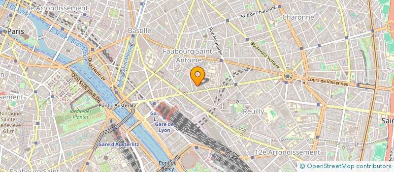 localisation de l'entreprise RAVEL SCRABBLE  PARIS