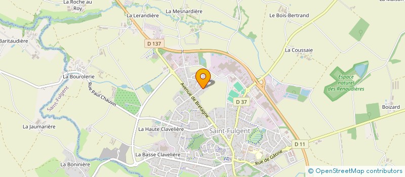 localisation de l'entreprise RAVELEAU à CHAVAGNES-EN-PAILLERS