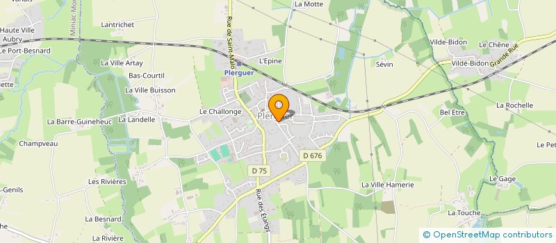 localisation de l'entreprise RAVELEAU OPTIQUE  PLERGUER