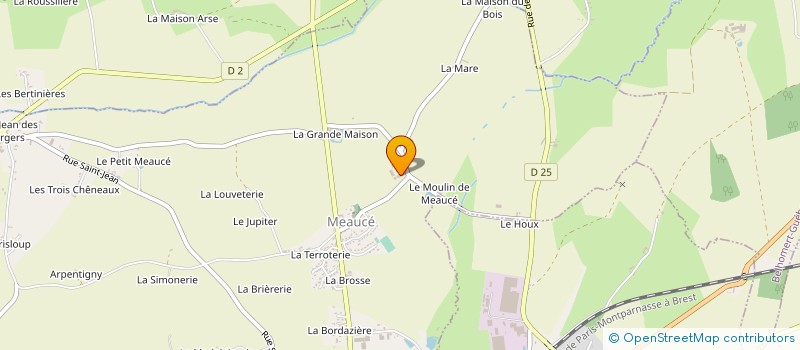 localisation de l'entreprise RAVELET ET FILS SARL à FRIAIZE