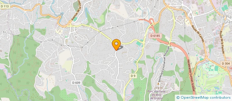 localisation de l'entreprise RAVELET TECHNOLOGIES à GRASSE