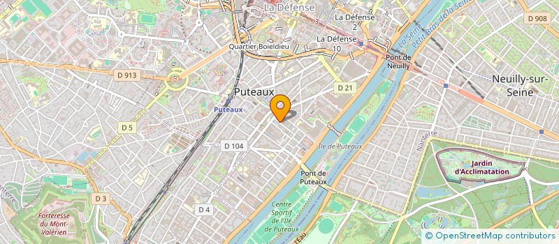 localisation de l'entreprise RAVELLIAN  PUTEAUX