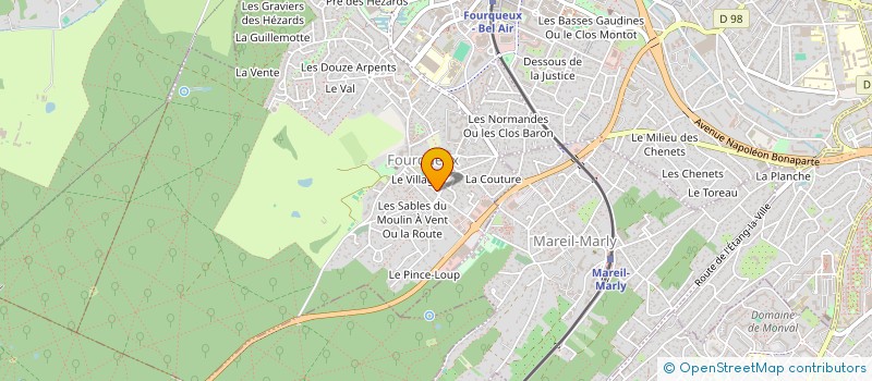 localisation de l'entreprise RAVELLO  SAINT-GERMAIN-EN-LAYE