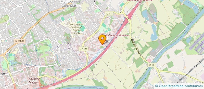 localisation de l'entreprise RAVELLO  CROLLES