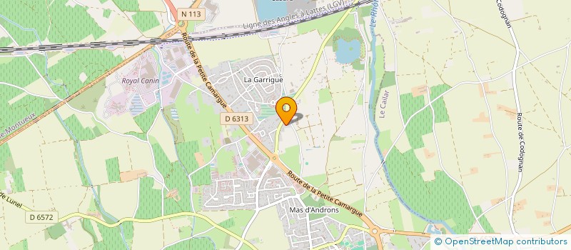 localisation de l'entreprise RAVELOUN  AIMARGUES