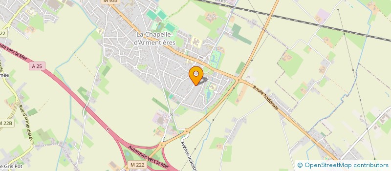 localisation de l'entreprise RAVEN QUEEN  LA CHAPELLE-D'ARMENTIERES