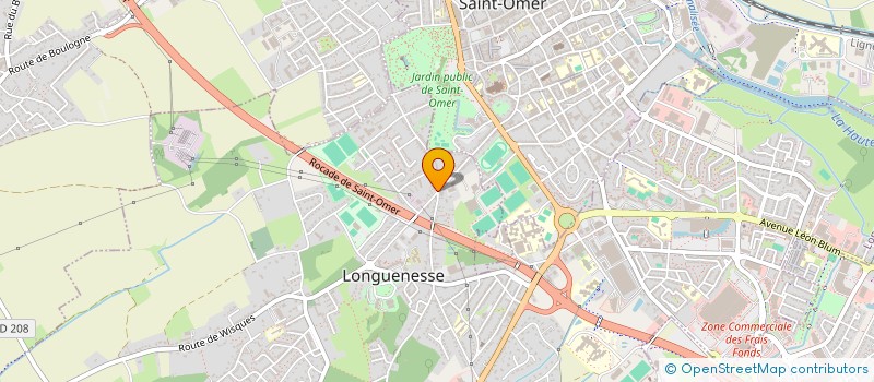 localisation de l'entreprise RAVEN TILLY  LONGUENESSE