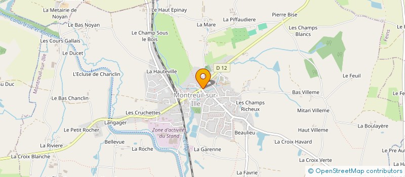 localisation de l'entreprise RAVENALA ITI  FEINS