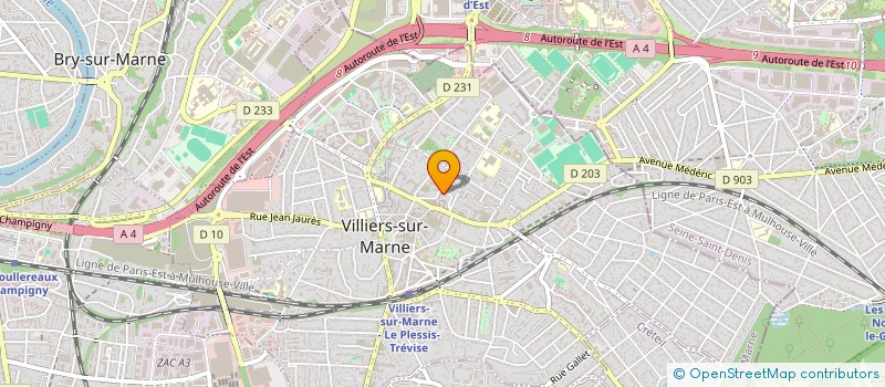 localisation de l'entreprise RAVENCAP à VILLIERS-SUR-MARNE