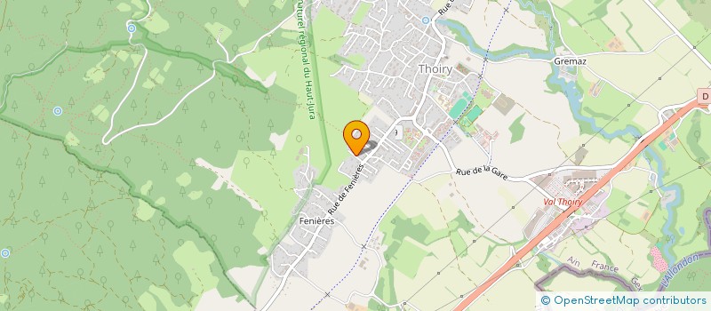 localisation de l'entreprise RAVENCV  THOIRY