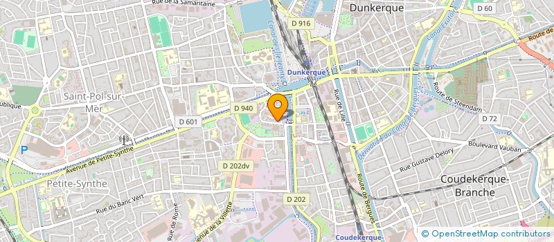 localisation de l'entreprise RAVENGERS à DUNKERQUE