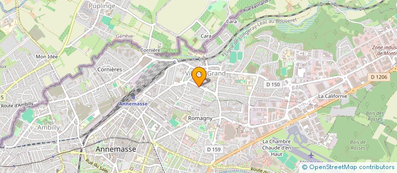 localisation de l'entreprise RAVENNE MANAGEMENT à VILLE-LA-GRAND