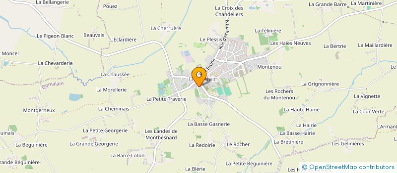 localisation de l'entreprise RAVENPF  DOMALAIN