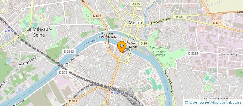 localisation de l'entreprise RAVENS à MELUN