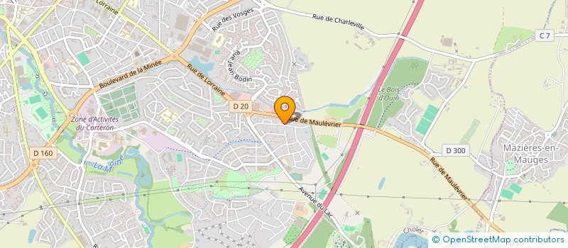 localisation de l'entreprise RAVEO FACADES  CHOLET