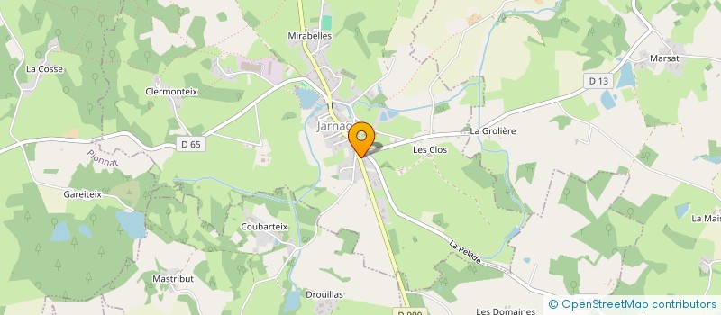 localisation de l'entreprise RAVER PJ- CONSULTING à JARNAGES