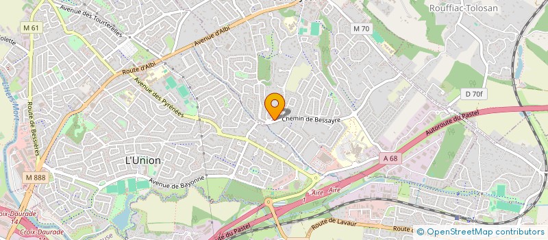 localisation de l'entreprise RAVET SYLVIANE à SAINT-JEAN