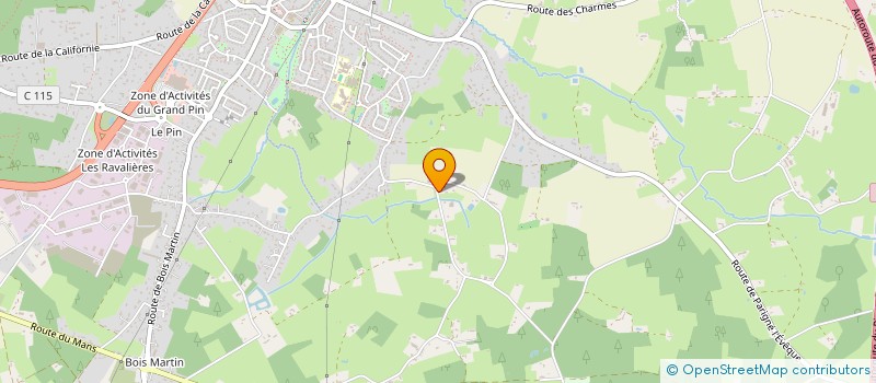 localisation de l'entreprise RAVG  CHANGE