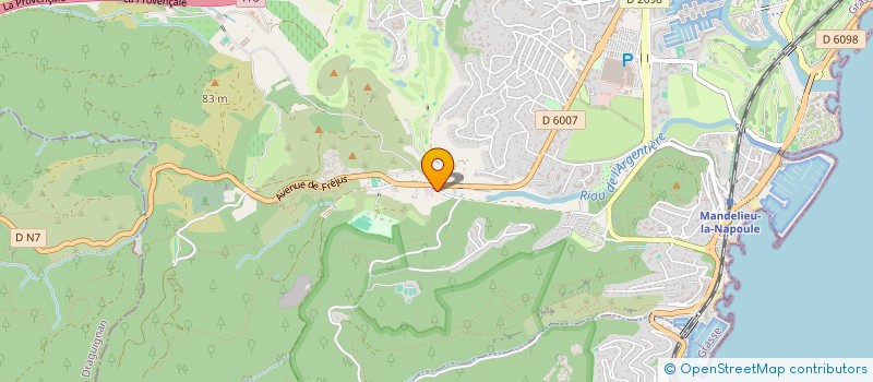 localisation de l'entreprise RAVI  MANDELIEU-LA-NAPOULE