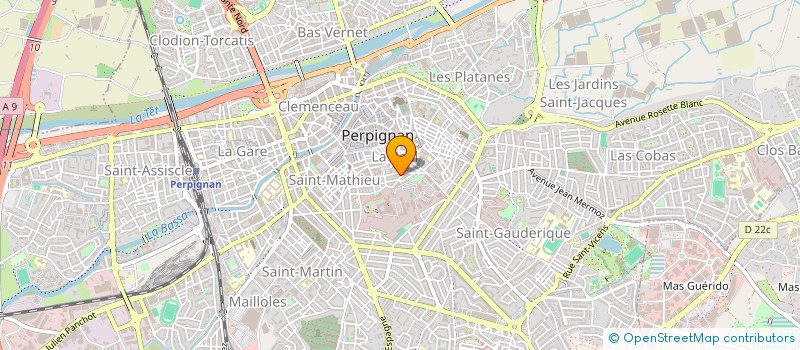 localisation de l'entreprise RAVI AND CO INTERNATIONAL à PERPIGNAN