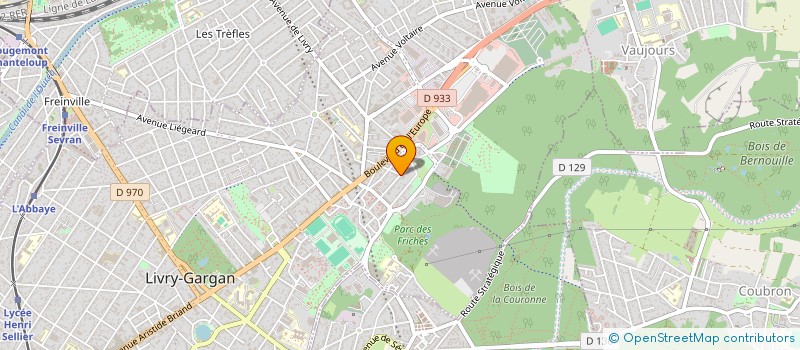 localisation de l'entreprise RAVI EXOTIC  LIVRY-GARGAN