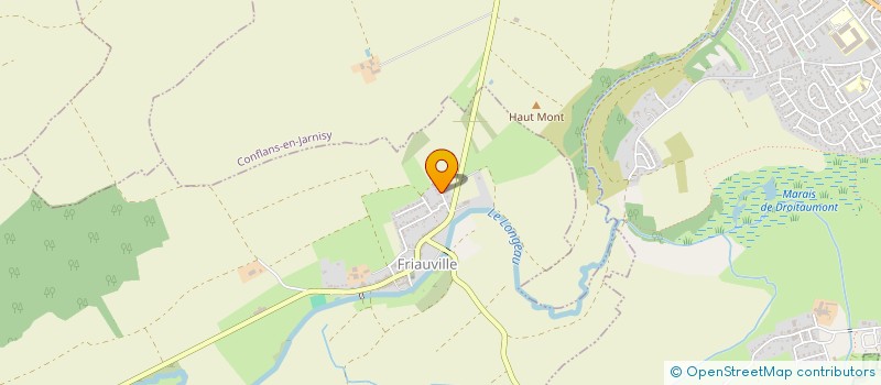 localisation de l'entreprise RAVI'TAILLE  BRAINVILLE