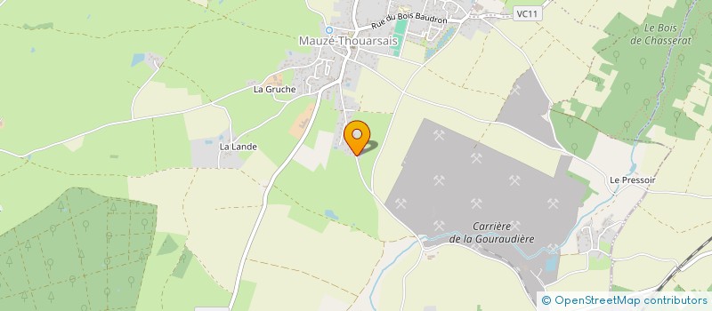 localisation de l'entreprise RAVICHA  THOUARS