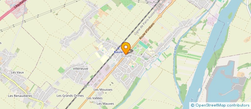 localisation de l'entreprise RAVIER REAU à BAULE
