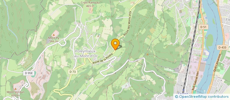 localisation de l'entreprise RAVIGOTE  POLEYMIEUX-AU-MONT-D'OR