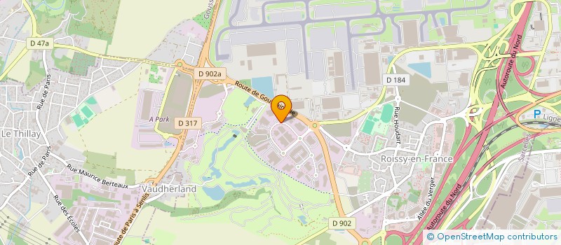localisation de l'entreprise RAVIMO à ROISSY-EN-FRANCE