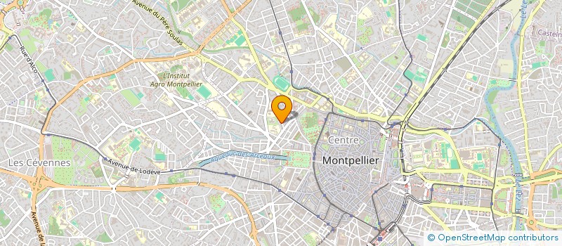 localisation de l'entreprise RAVINALA à MONTPELLIER