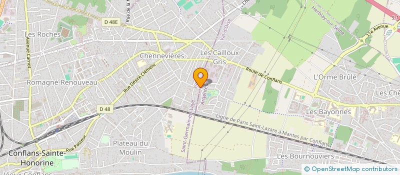 localisation de l'entreprise RAVINDRA'S AND SONS  CONFLANS-SAINTE-HONORINE