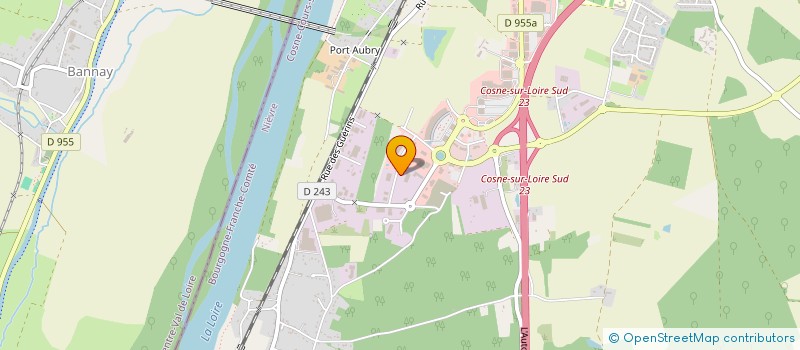 localisation de l'entreprise RAVINE à COSNE-COURS-SUR-LOIRE